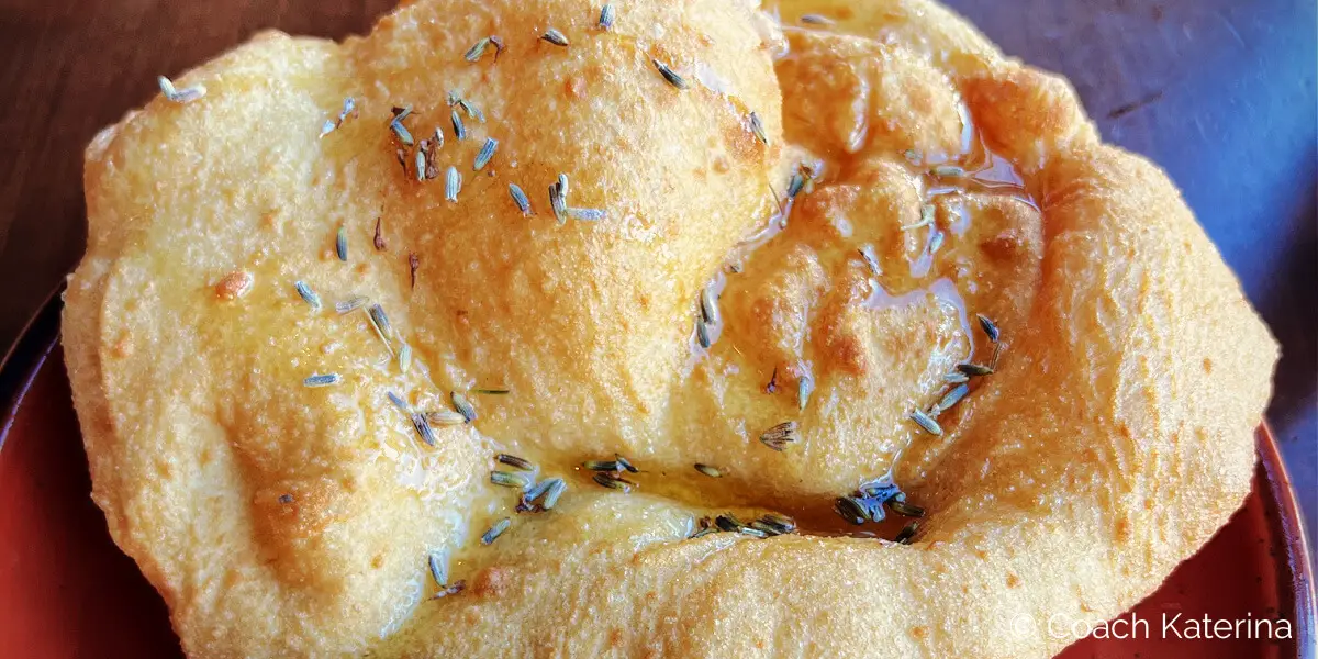 Photos of the delicious fry bread we tried at Black Sheep Cafe in Downtown Provo...
