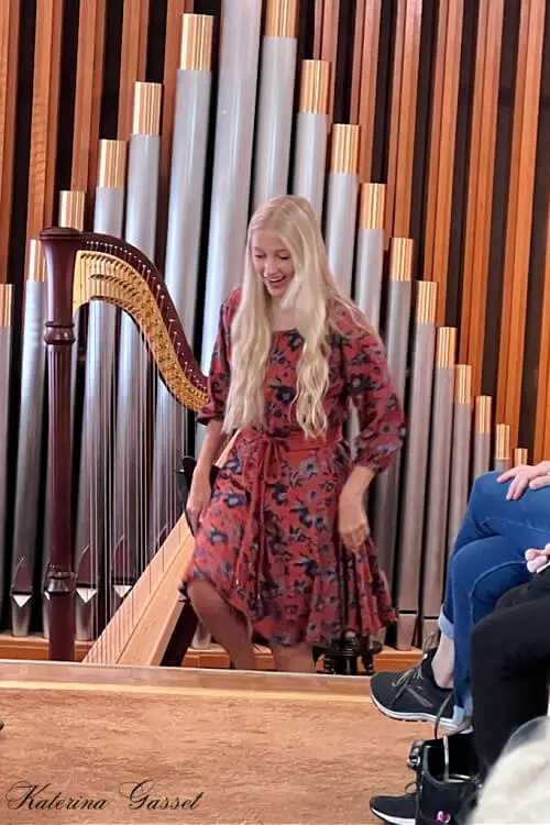 Harp Recital by Chloe Jacobs - Harpist for Hire in Provo Utah