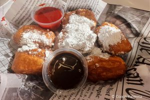  I took this image when we ate at Pier 8 near Provo, In Orem Utah. This is an image of the amazing beignets they make fresh for you. This image was created by the author of this website,  Katerina Gasset of The Gasset Group at EXP Realty and the owner of Get It Done for Me Virtual Services and Coach Katerina LLC
