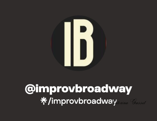 Improvised musical comedy show in Provo, Utah, with performers on stage in mid-act, engaging audience with humor and spontaneous songs.
