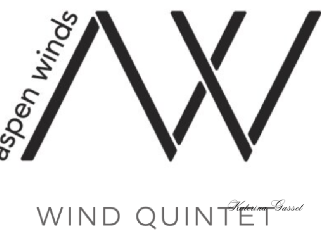 Power of Six concert featuring Aspen Winds and guest pianist Carmen Hall, showcasing a blend of wind instruments and piano performance.